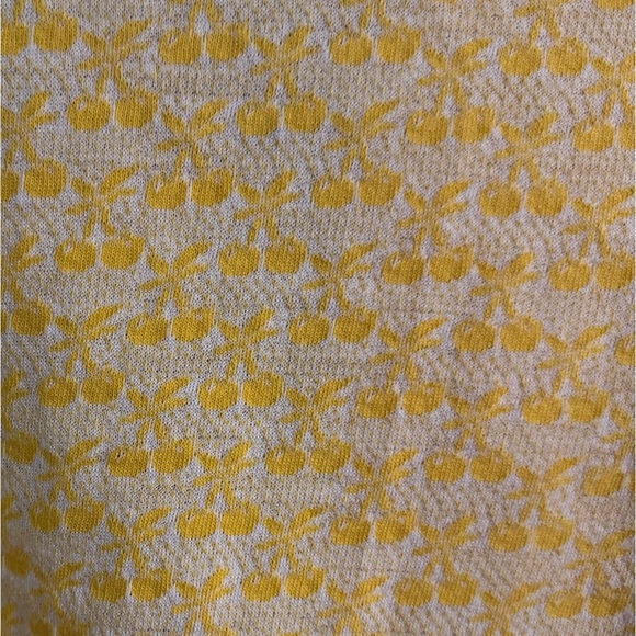 Vintage Ward Yellow Cherry Cardigan - Picture 3 of 6